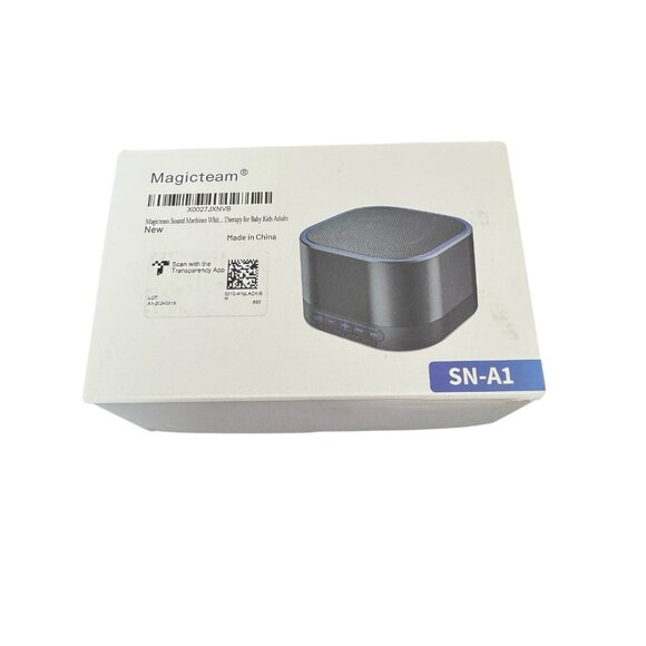 MagicTeam White Noise Machine Sound Machine SN-A1 Sleep Aid Portable Black - Picture 1 of 2